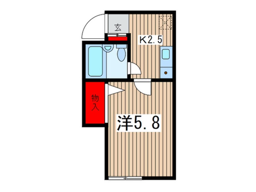 間取図 清瀬貴志ビル