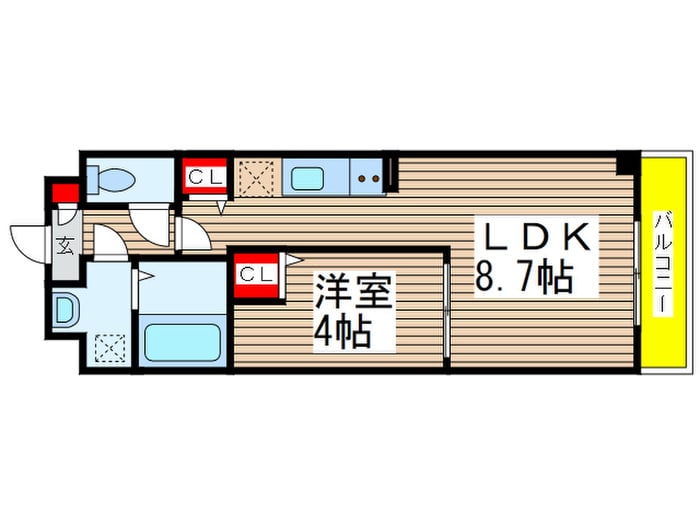間取り図 ラ・フェリシテ