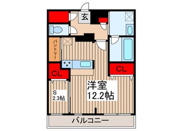 間取図 ヴィラ鴻巣