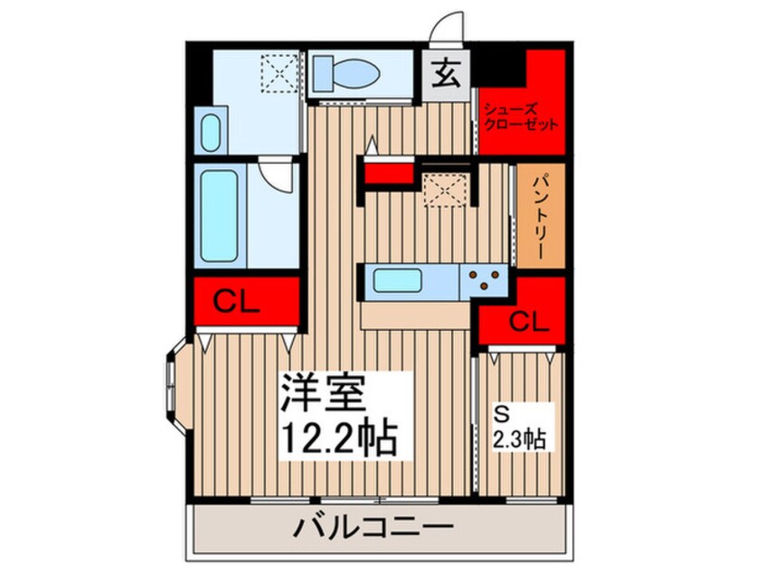 間取図 ヴィラ鴻巣