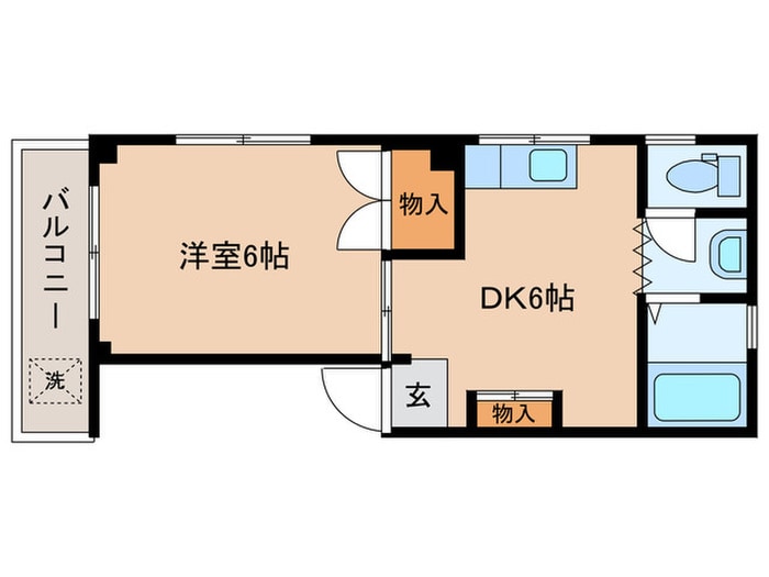 間取り図 ハイツ田村