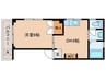 ハイツ田村 1DKの間取り