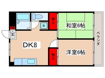 間取図 ドルチェ久米川