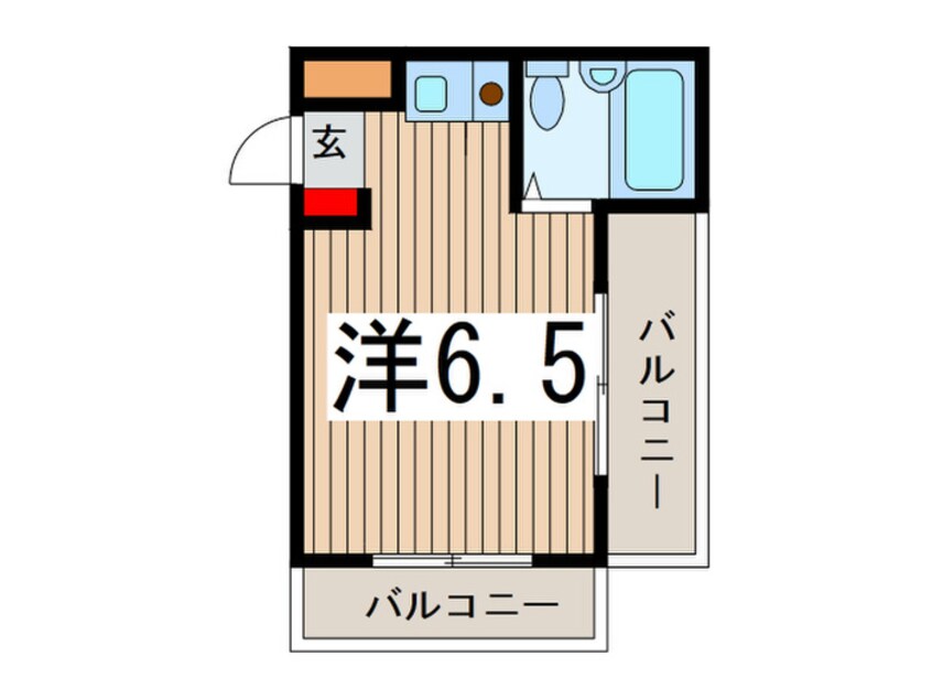 間取図 バイツ竹丘