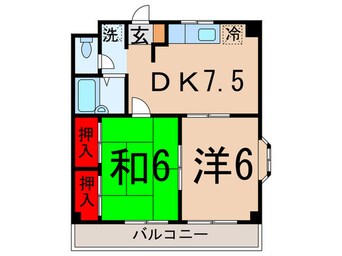 間取図 グリーンヒル大泉