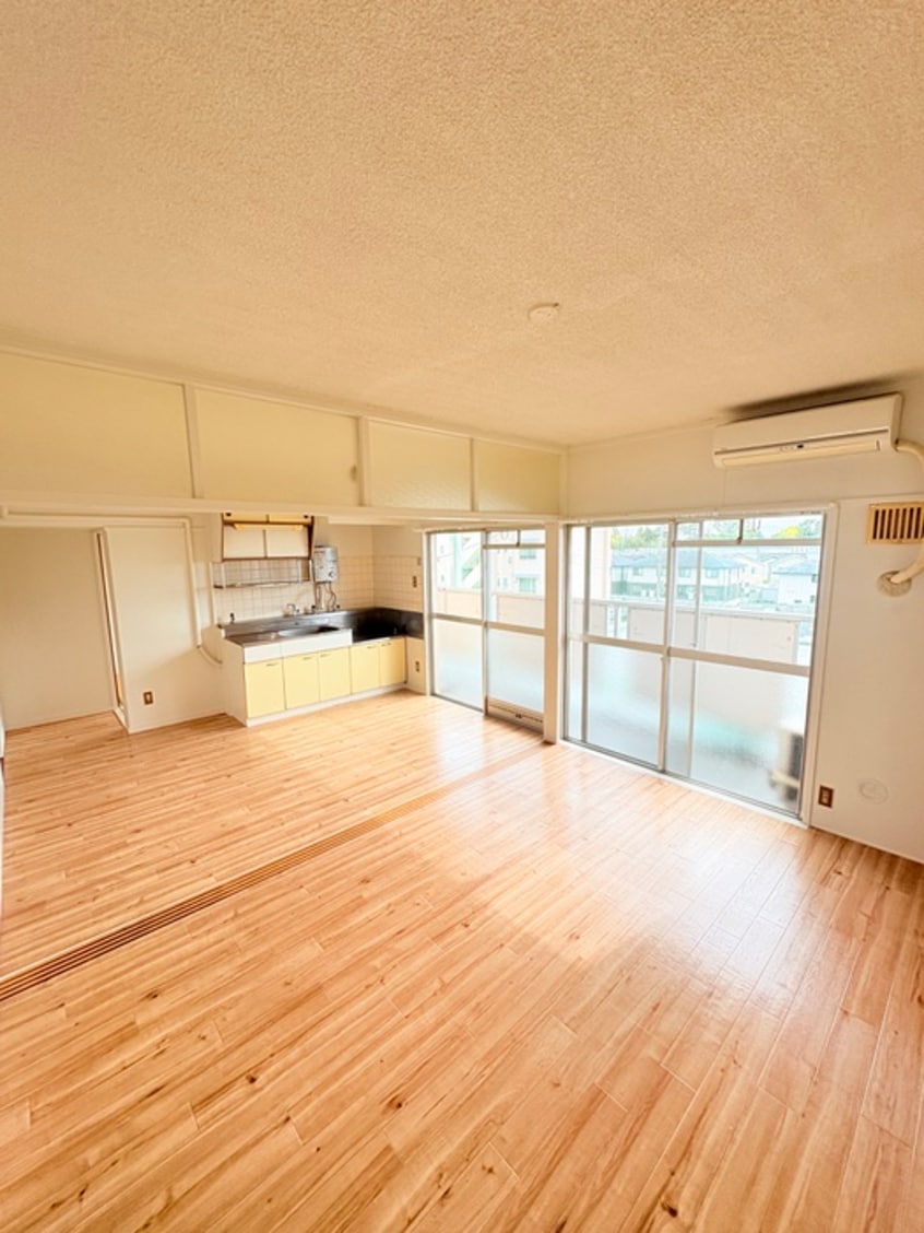 室内からの展望 ビレッジハウス上尾向原3号棟