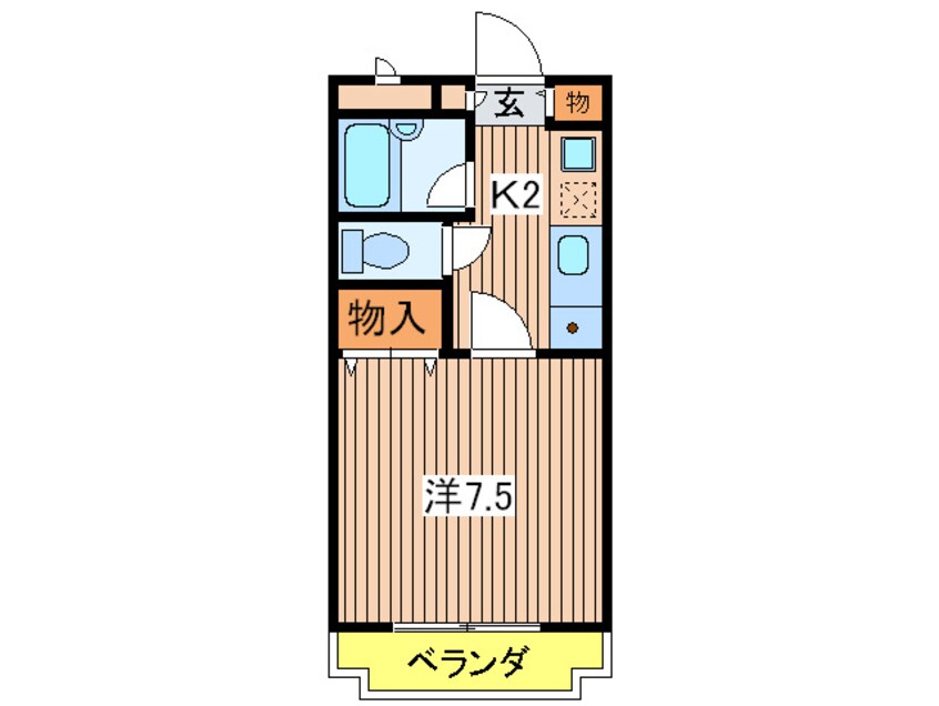 間取図 ラ・パリオ