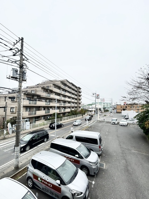 室内からの展望 小倉ビル