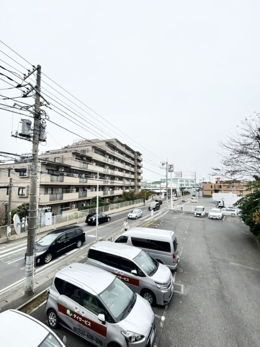 室内からの展望 小倉ビル