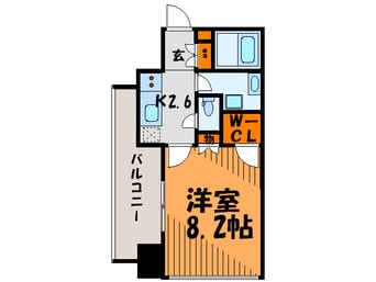 間取図 ﾌﾟﾗｲﾑﾒｿﾞﾝ早稲田