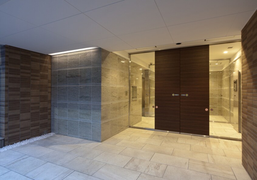 エントランス部分 ﾌﾟﾗｲﾑﾒｿﾞﾝ早稲田