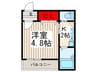 MELDIA竹ノ塚Ⅱ 1Kの間取り