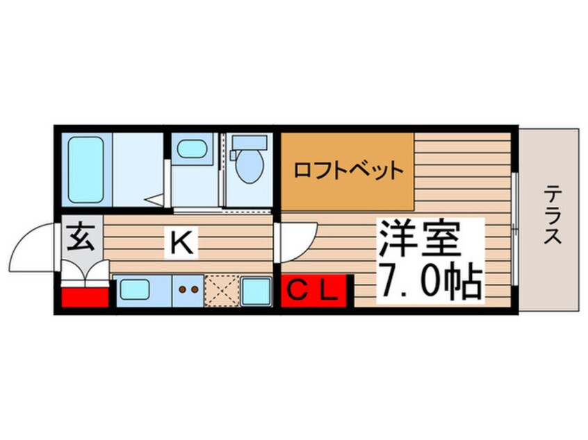 間取図 パスサイドレジデンス