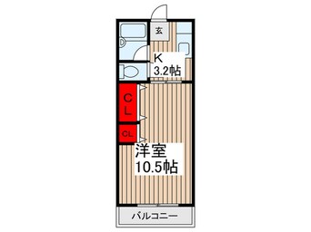 間取図 コウワハイツ