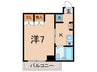 クレール浅野 1Kの間取り