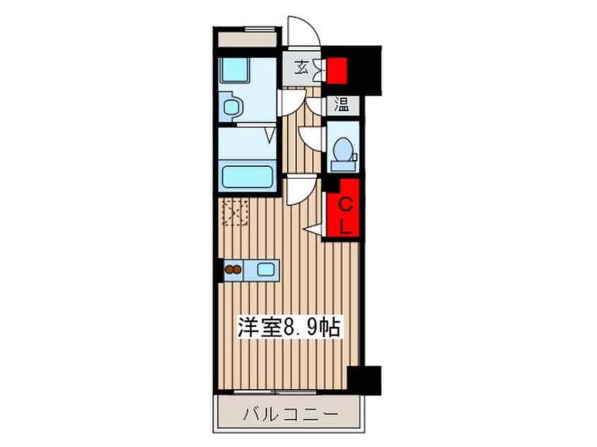 間取図 ティーズガーデン高円寺