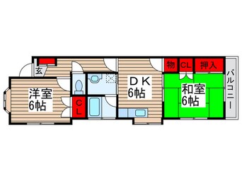 間取図 ビュ－コ－ト城