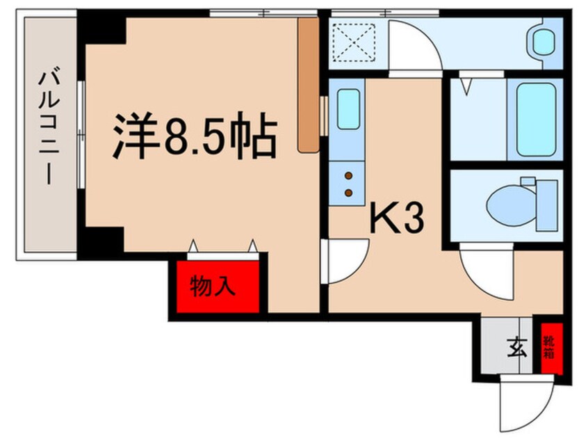 間取図 メゾン・ド・クオーレ