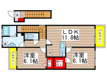 間取図 エスポアハイム