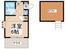 ネオプラザ白楽Ｂ 1Rの間取り