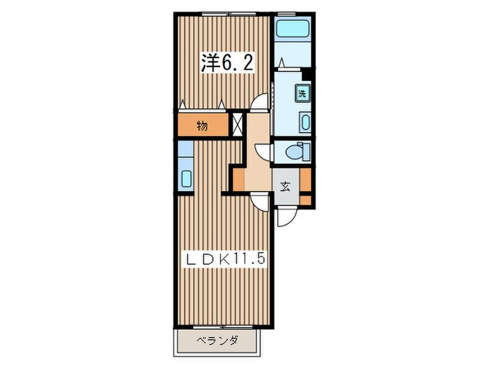 間取り図 アネックスアカネ