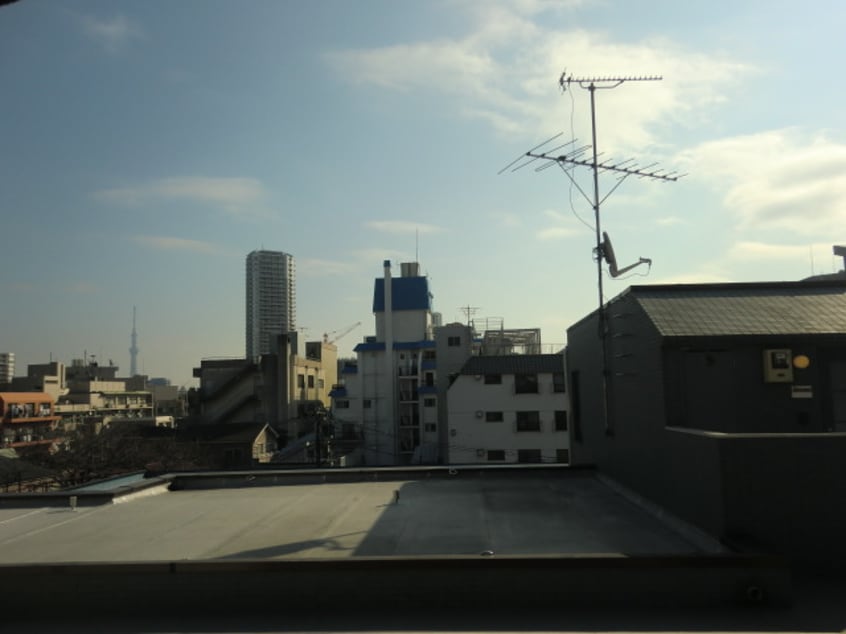 室内からの展望 弥生ビル