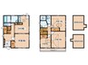 堀西戸建 4DKの間取り