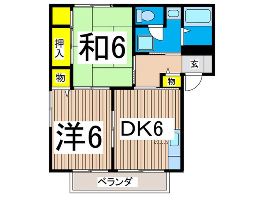 間取図 レオーネハイツ