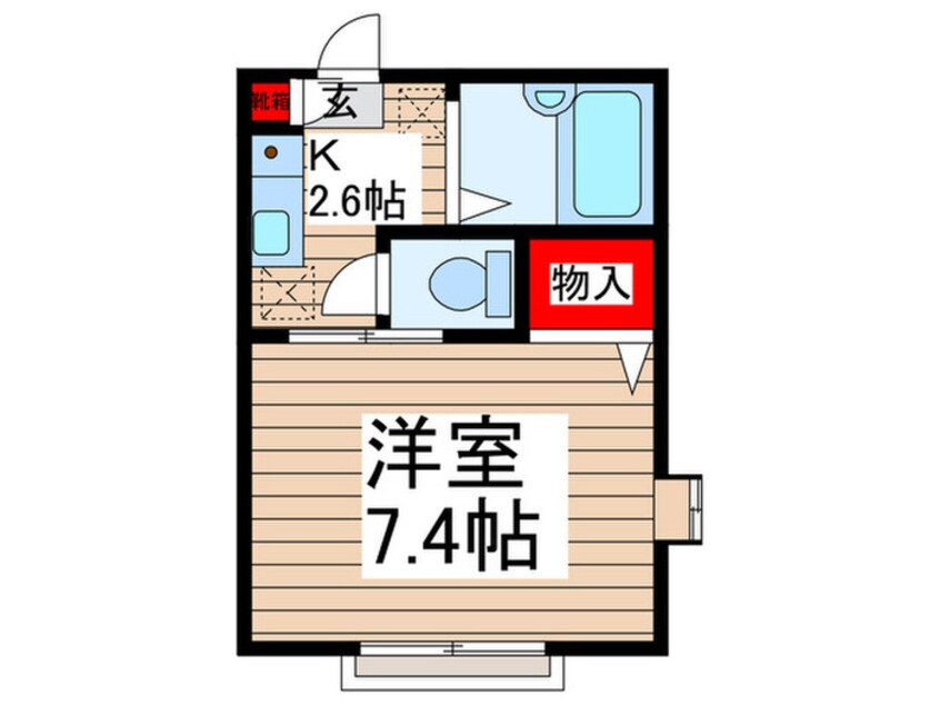 間取図 アルファ千間台