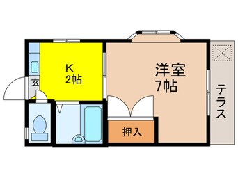 間取図 ヴィラ・エース