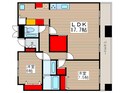 ﾘﾊﾞ-ｻｲﾄﾞ隅田ｾﾝﾄﾗﾙﾀﾜ-ﾊﾟﾚｽの間取図