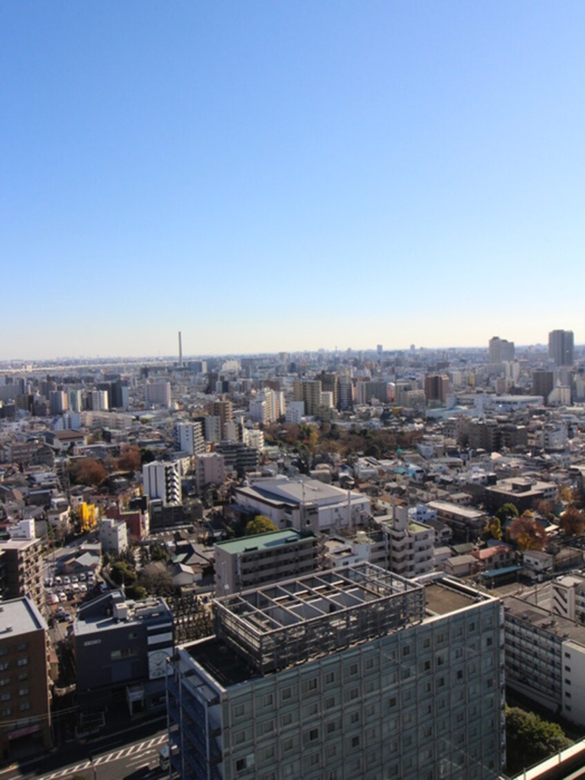 室内からの展望 ﾘﾊﾞ-ｻｲﾄﾞ隅田ｾﾝﾄﾗﾙﾀﾜ-ﾊﾟﾚｽ