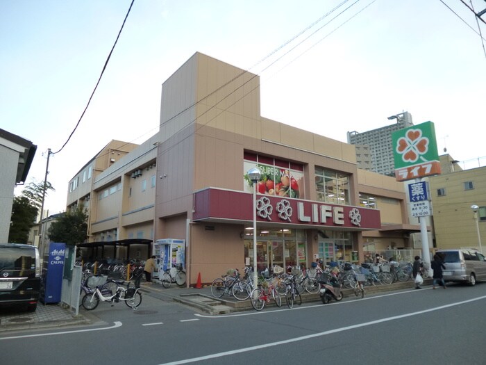 ライフ東向島店(スーパー)まで453m ﾘﾊﾞ-ｻｲﾄﾞ隅田ｾﾝﾄﾗﾙﾀﾜ-ﾊﾟﾚｽ