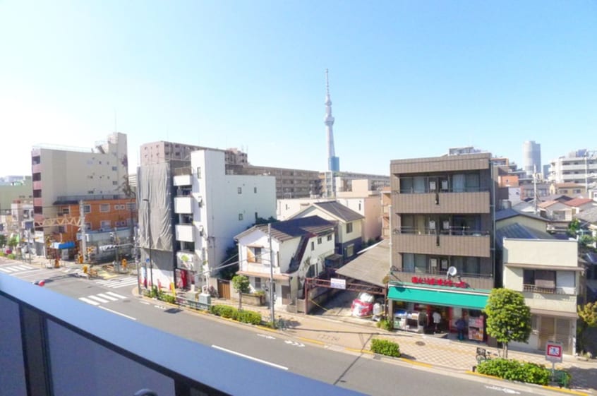 室内からの展望 ルフレプレミアム押上イースト