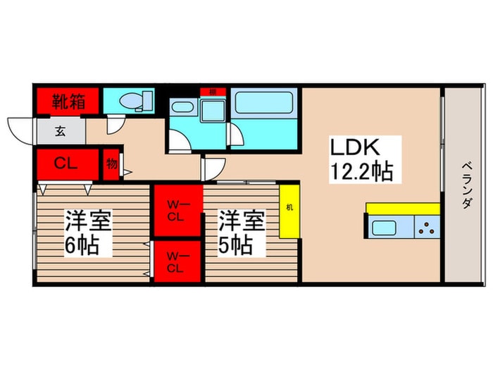 間取り図 仮）妙典４丁目新築計画