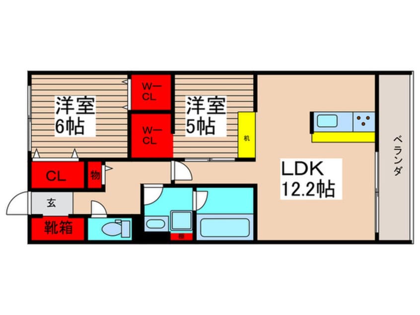 間取図 仮）妙典４丁目新築計画