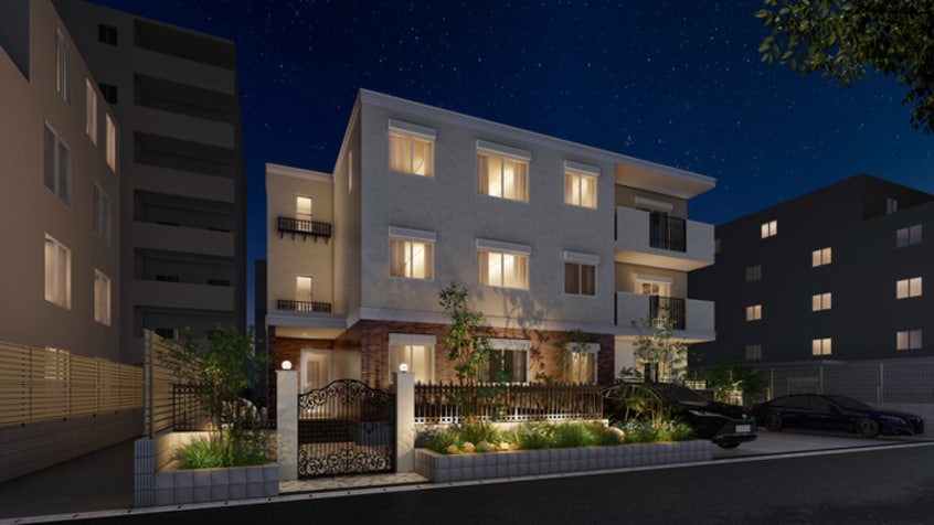 完成予想図 仮）妙典４丁目新築計画