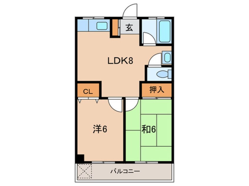 間取図 小林ビル