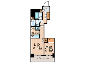 間取図 キャナルスクウェア豊洲