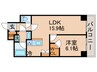 キャナルスクウェア豊洲 1LDKの間取り