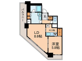 間取図 キャナルスクウェア豊洲