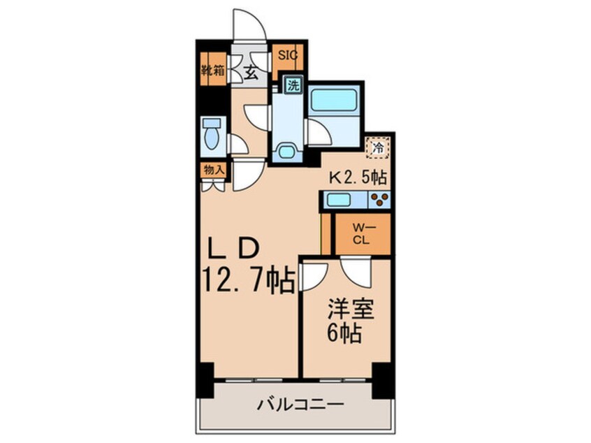 間取図 キャナルスクウェア豊洲