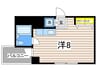 大貫ビル(904) 1Rの間取り