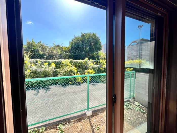 室内からの展望 リオハイツ