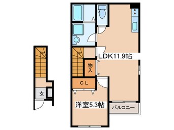 間取図 グランドゥール・メイ