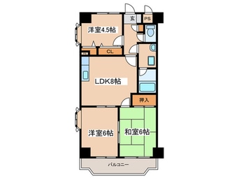間取図 ファミール妻田
