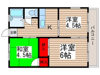 間取図 ハイツアンビル２