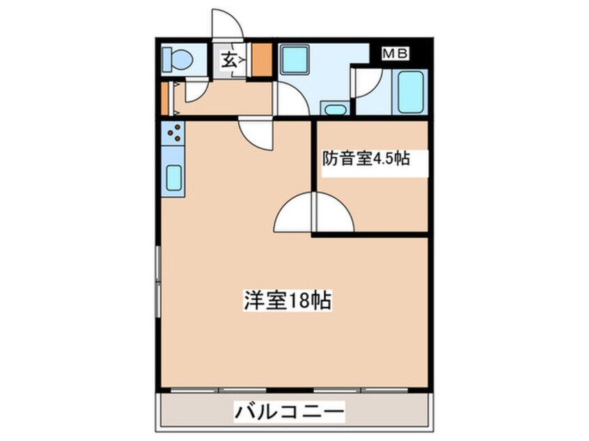 間取図 グリーンヒル藤が丘Ⅰ