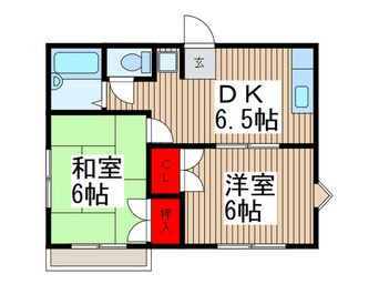 間取図 モンシャトー入間