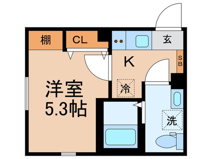 間取り図 レオーネ早稲田
